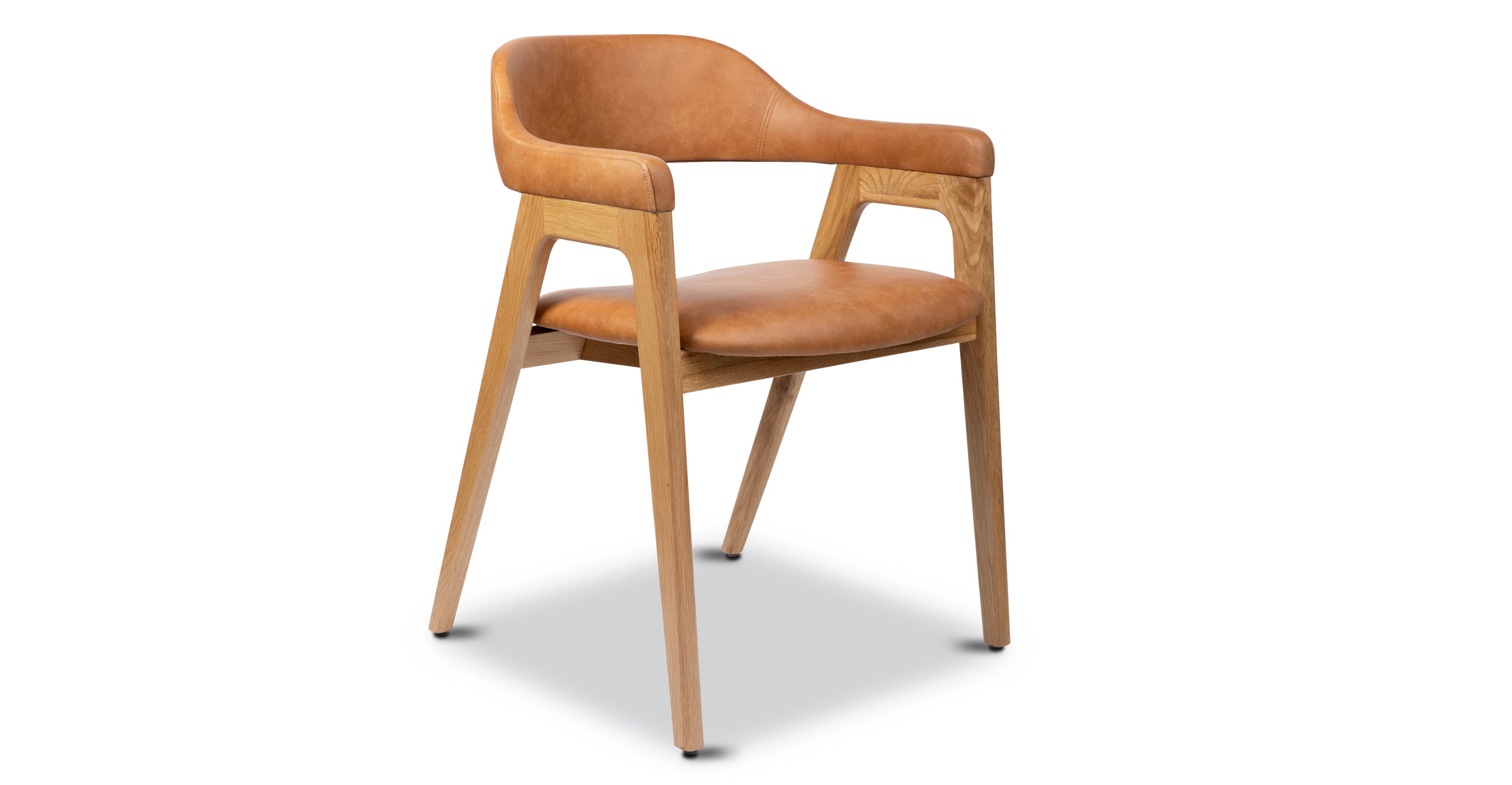 Premium Lando Leather Dining Chair - Modern & Comfortable Leather Upholstered Seat for Home, Restaurant, Office - Perfect for Dining Room, Kitchen, Conference Room & Lounge