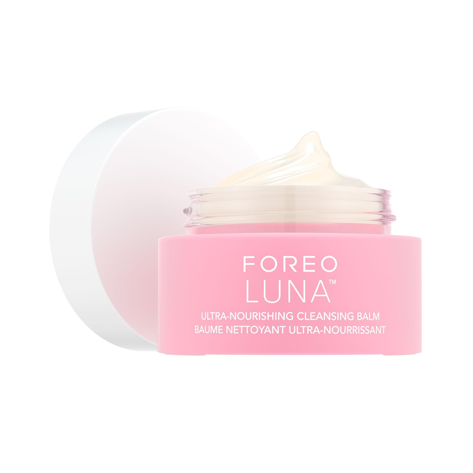 FOREO LUNA Nourishing Cleansing Balm - Gentle Waterproof Makeup Remover & Oil Cleanser for Face & Eyes | Vegan, Cruelty-Free, Fragrance-Free & Eco-Friendly | Perfect for Travel, Daily Skincare & Sensitive Skin (2.5 oz)