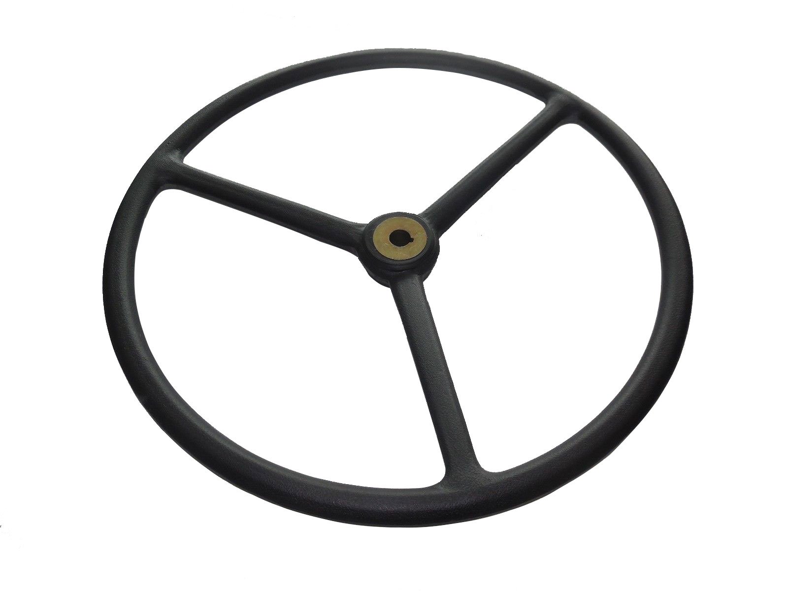 New 2N3600 Steering Wheel with Keyed Center - Compatible with Massey Ferguson 20, 35, 50, 65, 85, 88, 135, 2135, TE20, TEA20 Tractors - Perfect for Farm Equipment Repair and Restoration