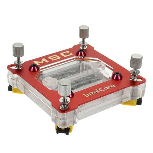 High-Performance 90.2x90.2x41.3mm CPU Liquid Cooling Block - Compatible with Intel 775/115X/1366 Sockets - Ideal for Gaming PCs & Overclocking Systems