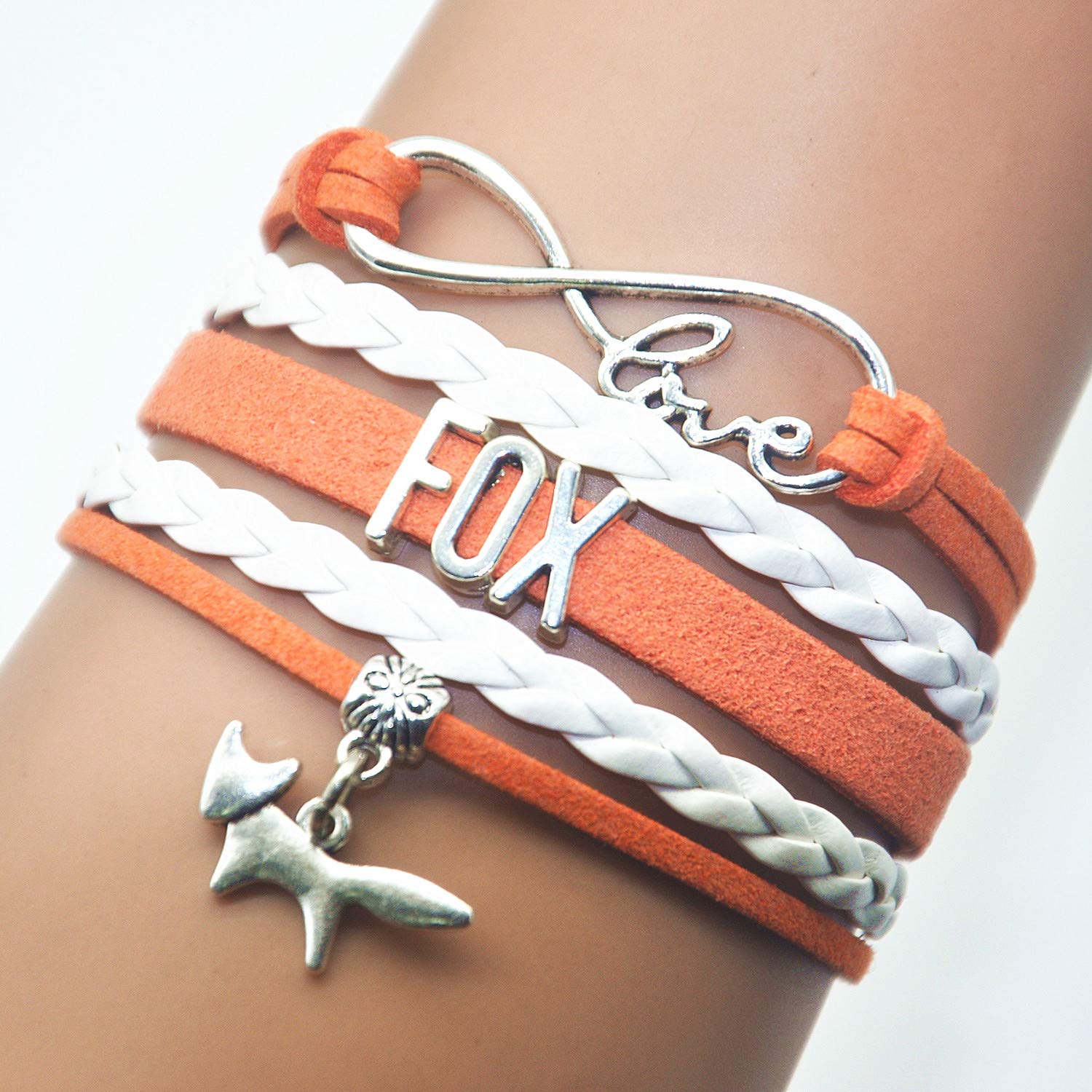 HHHbeauty Infinity Love Fox Bracelet - Elegant Fox Jewelry Gift for Women & Fox Lovers | Perfect for Parties, Celebrations & Fox-Themed Events | Stylish Accessory for Daily Wear, Date Nights & Special Occasions