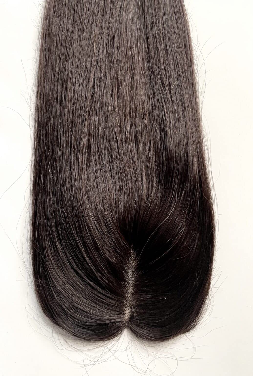 4x4 Lace Hair Topper for Women - Natural Black Human Hair Topper with Front Lace Closure - Hair Loss Solution for Thinning Hair - Perfect for Daily Wear, Special Occasions & Confidence Boost