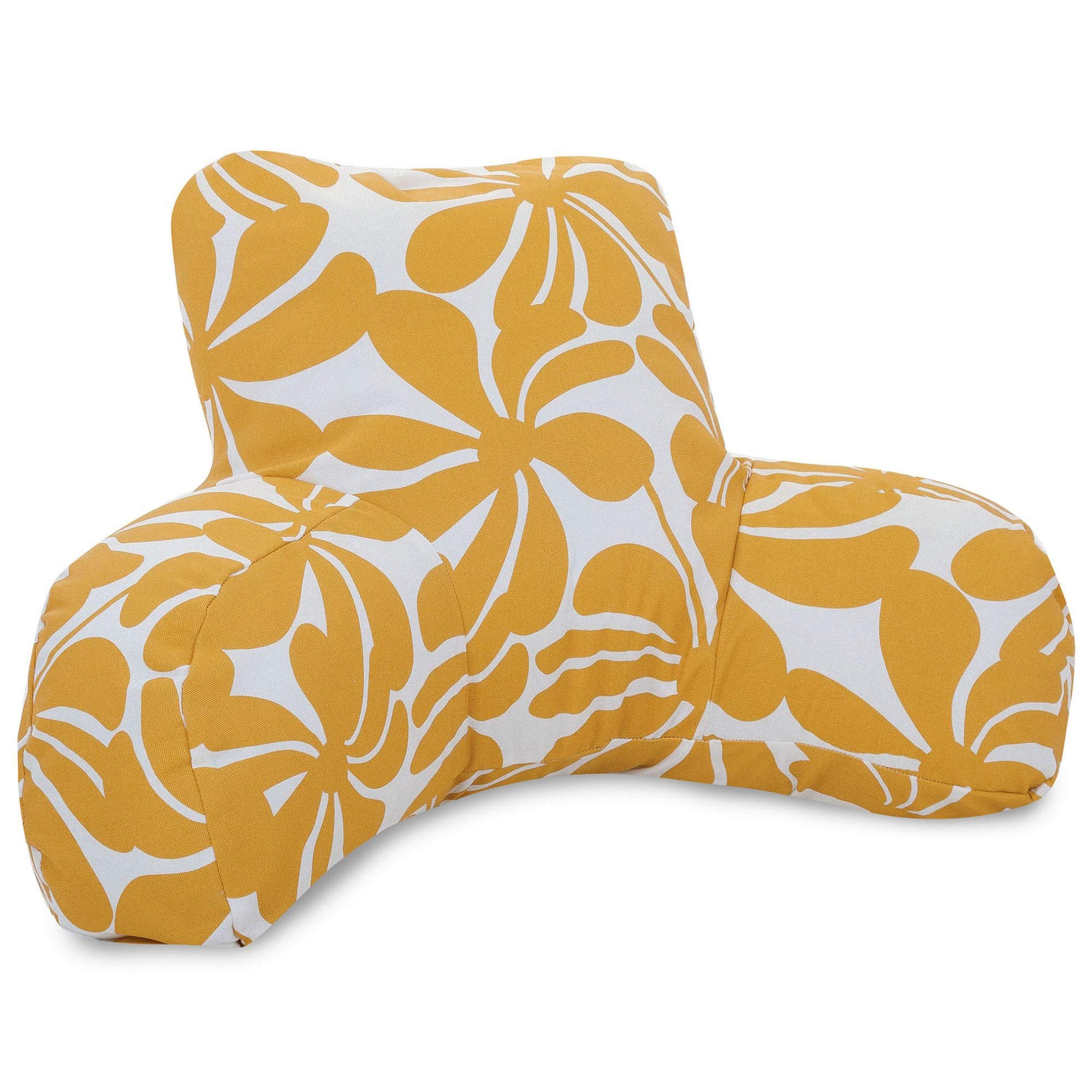 Comfortable Yellow Plantation Reading Pillow - Perfect for Bed, Sofa & Cozy Reading Nook Support