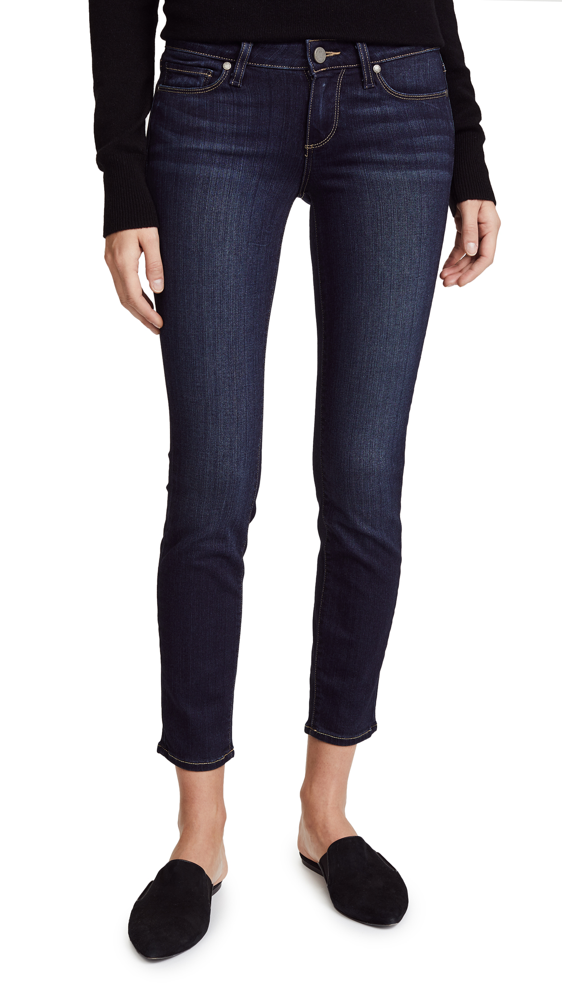 Paige Denim Women's Transcend Verdugo Ankle Skinny Jeans - High Waist Stretch Denim Pants for Women | Perfect for Casual Wear, Office & Night Out