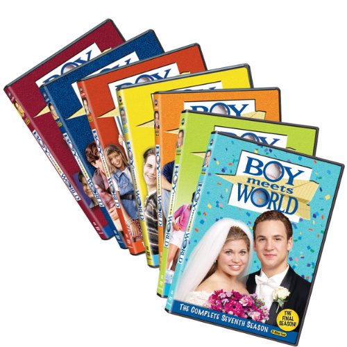 Boy Meets World: The Complete Series DVD Box Set - All 7 Seasons of the Classic 90s Family Sitcom - Perfect for Nostalgic Viewing, Teen Drama Lovers, and Family Movie Nights