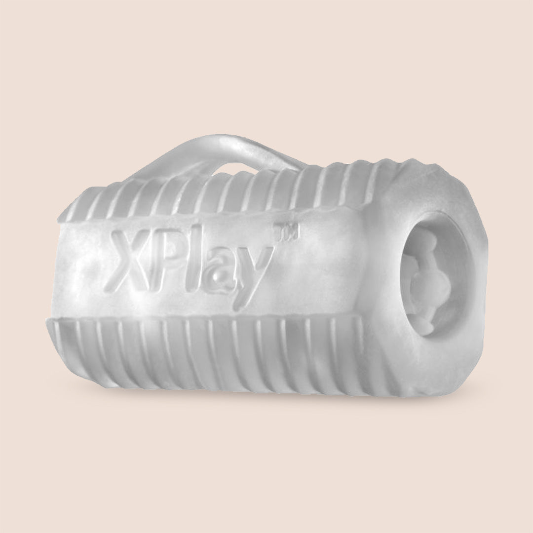 XPLAY® JACK DADDY Male Stroker with Thumb Loops - Realistic Textured Pleasure Sleeve for Enhanced Solo Play & Couples Fun