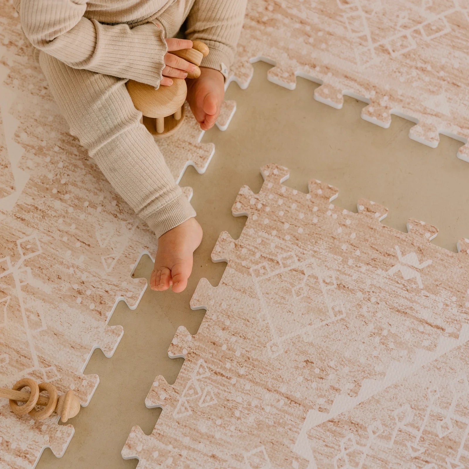 Little Nomad Play Mat | Ula - Non-Toxic, Eco-Friendly Baby Play Mat for Crawling & Tummy Time | Perfect for Nursery, Daycare & Travel | Soft, Durable & Easy to Clean