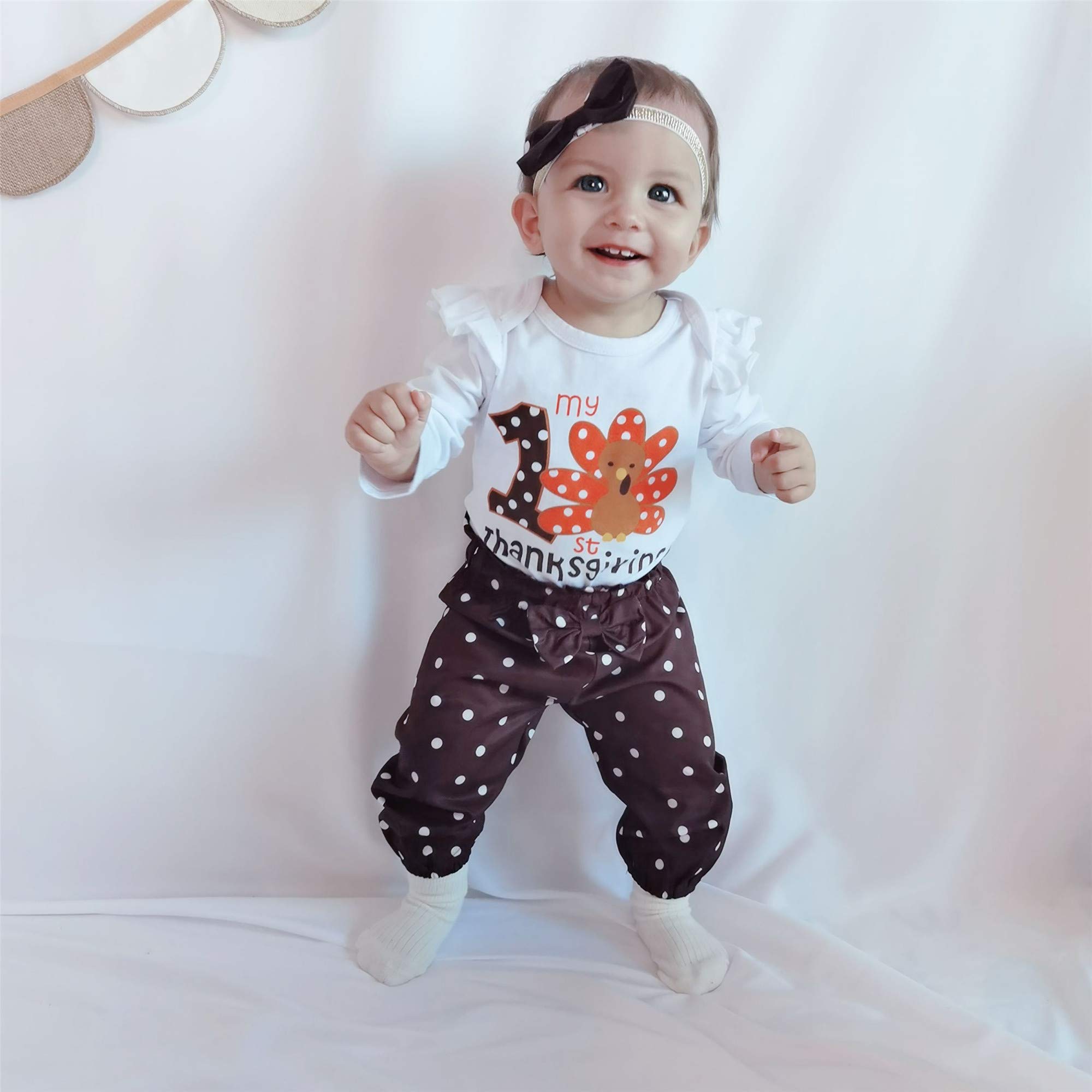 Adorable Infant Baby Girl Clothes - Newborn Long Sleeve Romper & Pants Set for Fall/Winter | Soft & Cozy Outfit for Newborns, Photo Shoots & Daily Wear