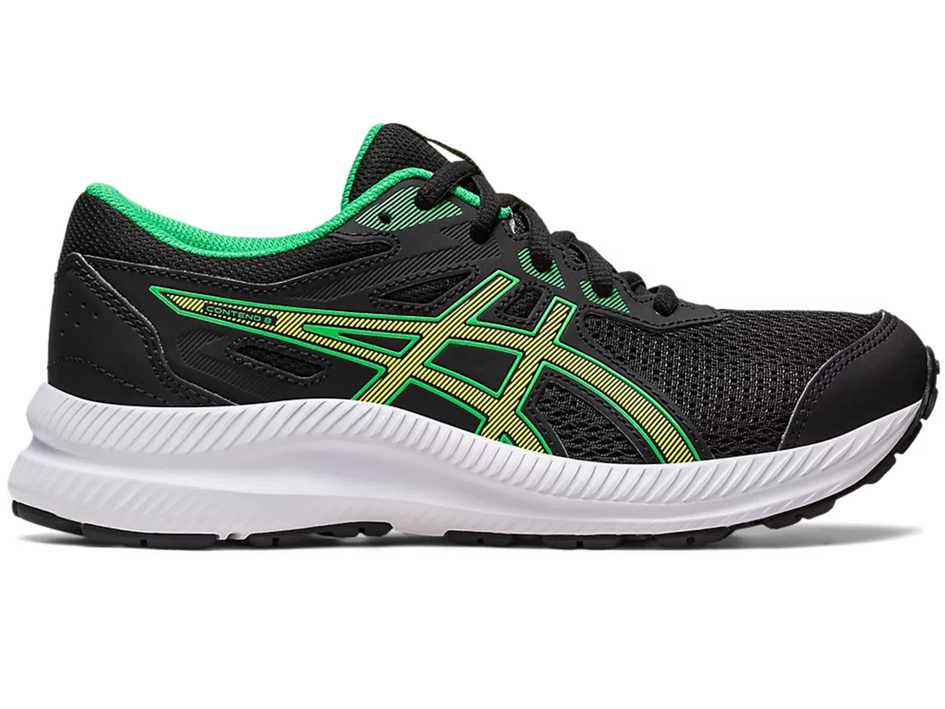 ASICS Kids Contend 8 GS Running Shoes - Lightweight & Durable Sneakers for Boys & Girls - Perfect for School, Sports & Daily Activities
