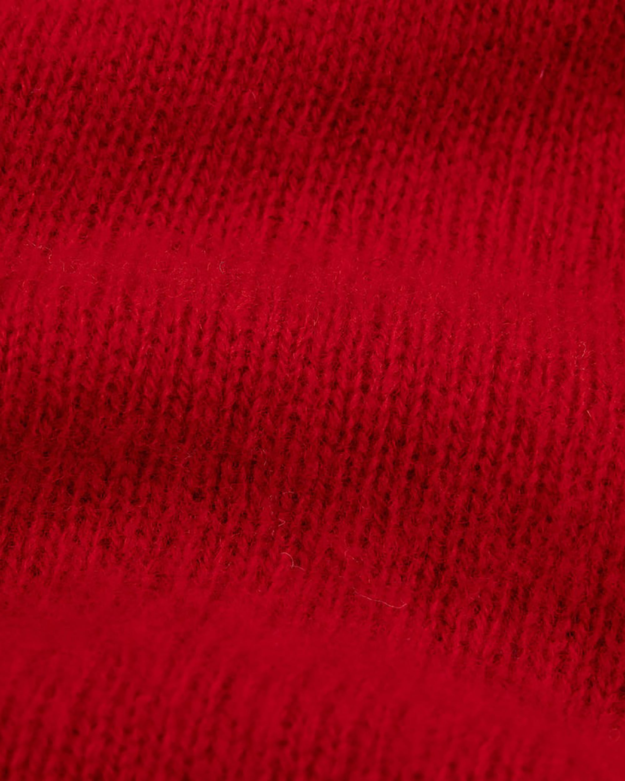Lowie Scottish Red Classic Brushed Cardigan for Women - Soft Wool Blend Knitwear - Perfect for Fall & Winter Outfits, Office Wear & Cozy Home Lounging