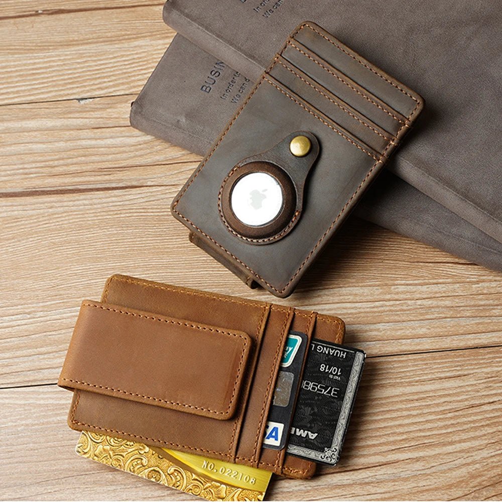 UrbanDefender Genuine Leather RFID Blocking Wallet for Men - Slim Bifold Credit Card Holder with Money Clip - Perfect for Travel, Business & Everyday Carry