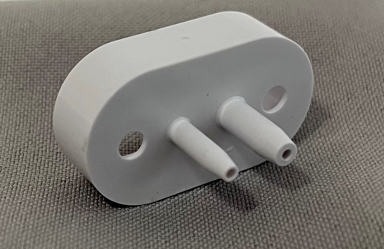 AquaBoost Plastic Hose Port Replacement Part - 1 Piece - Compatible with Garden Sprinklers & Irrigation Systems - Perfect for Lawn, Yard, and Outdoor Watering Solutions