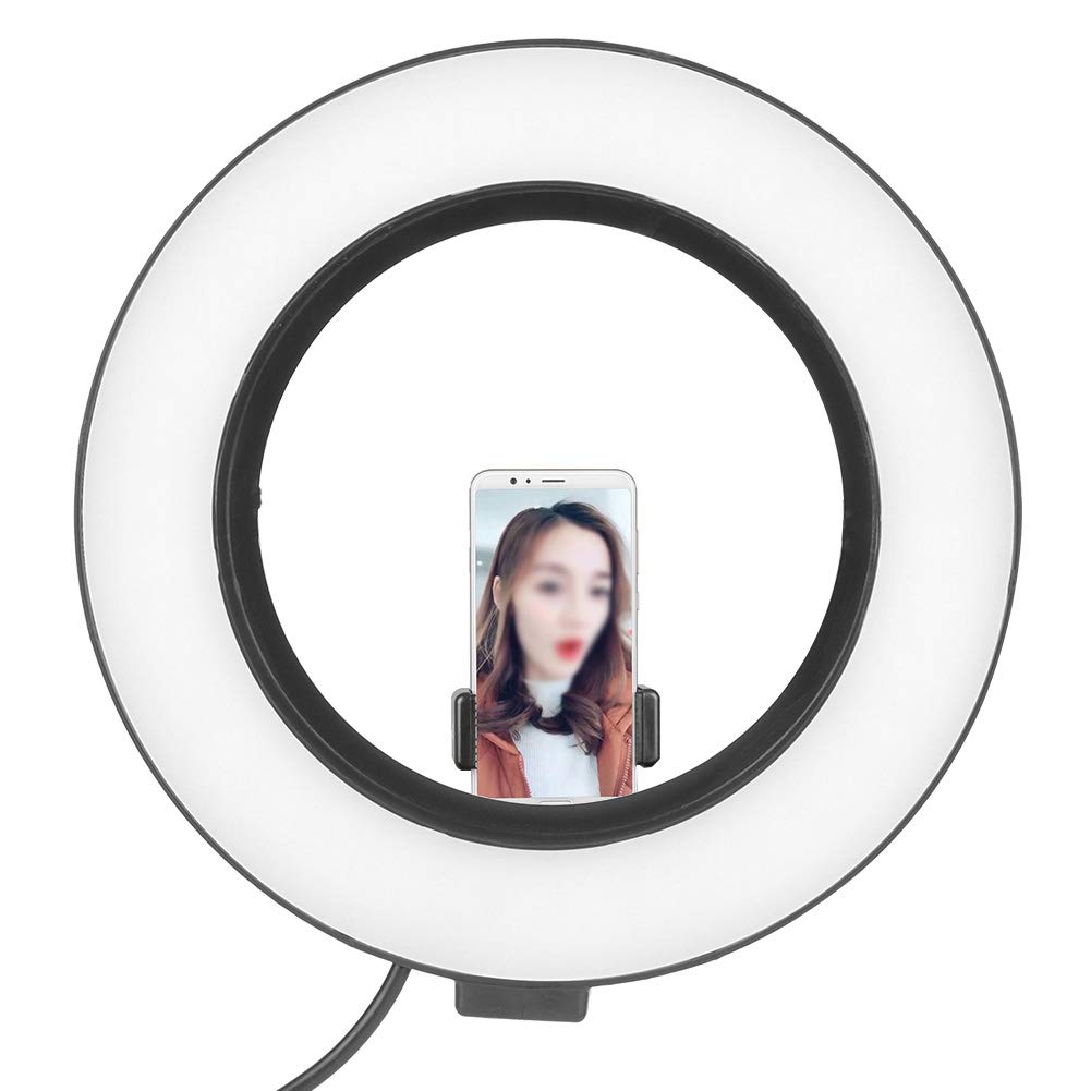 PRAV® LED Video Light with 3 Lighting Modes - Professional Photography Fill Light for YouTube, TikTok & Live Streaming - Perfect for Makeup Artists, Beauty Vloggers & Content Creators