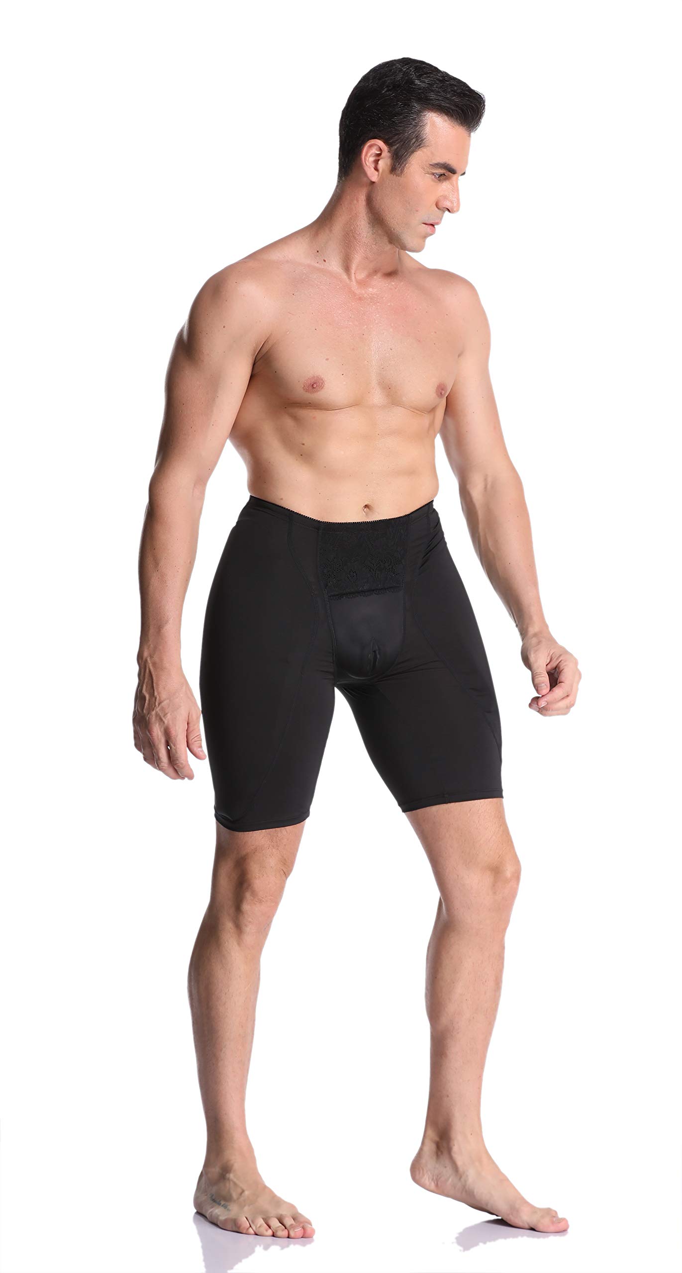 BIMEI 2-Piece Sponge Padded Gaff Underwear - Camel Toe Control, Fake Vagina for Crossdressers & Transgender Women - Perfect for Cosplay, Drag Shows & Everyday Comfort