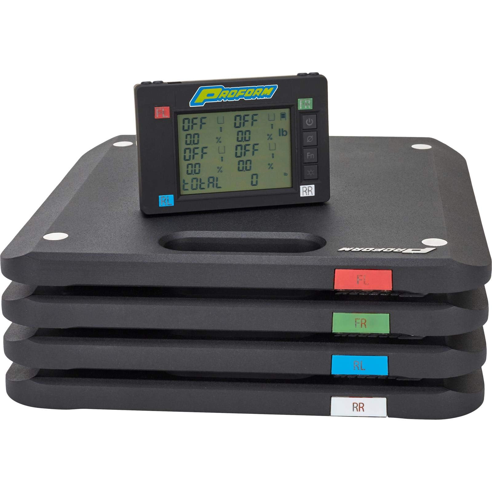 ProForm Wireless Race Car Scale Set with Liquid Level Sensor - 7,000 LB Capacity, 12ft Hose, Hard Case, Backlit LCD Display, PC Streaming - Perfect for Drag Racing, Automotive Workshops & Performance Tuning (Includes AA Batteries)