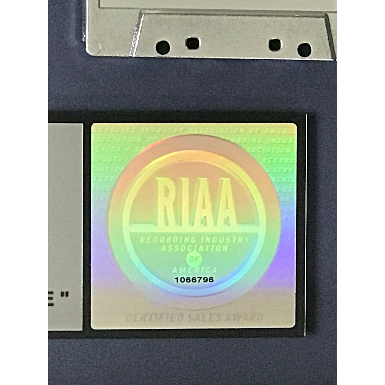 Foo Fighters The Colour And The Shape RIAA Platinum Album Award - Official Music Collectible for Display & Fan Gifts - Perfect for Home Decor, Music Room, or Office