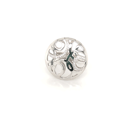Celestia Ring - Elegant Sterling Silver Celestial Moon & Star Jewelry for Women | Perfect for Engagements, Anniversaries & Special Occasions