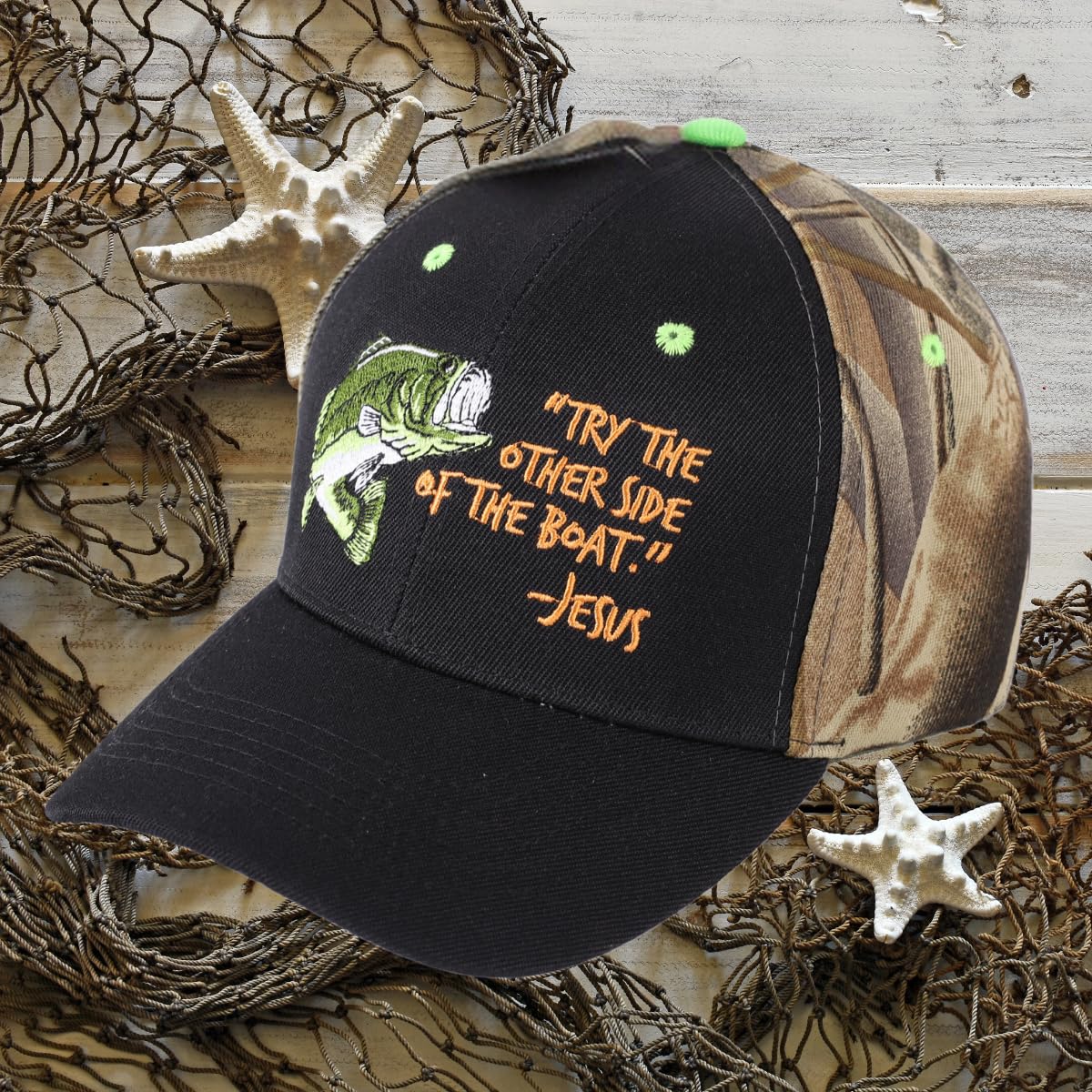 Christian Baseball Hats for Men & Women - Inspirational Religious Dad Caps with Adjustable Velcro Strap | One Size Fits All | Perfect for Church, Bible Study & Everyday Faith Wear