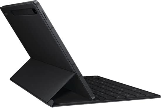 Samsung Galaxy Tab S8+/S7 FE/S7+ Lite Keyboard Case - Slim Protective Cover with Large Keys, S Pen Holder, Ultra Lightweight & Durable (US Version, Black) - Perfect for Work, Study & Travel