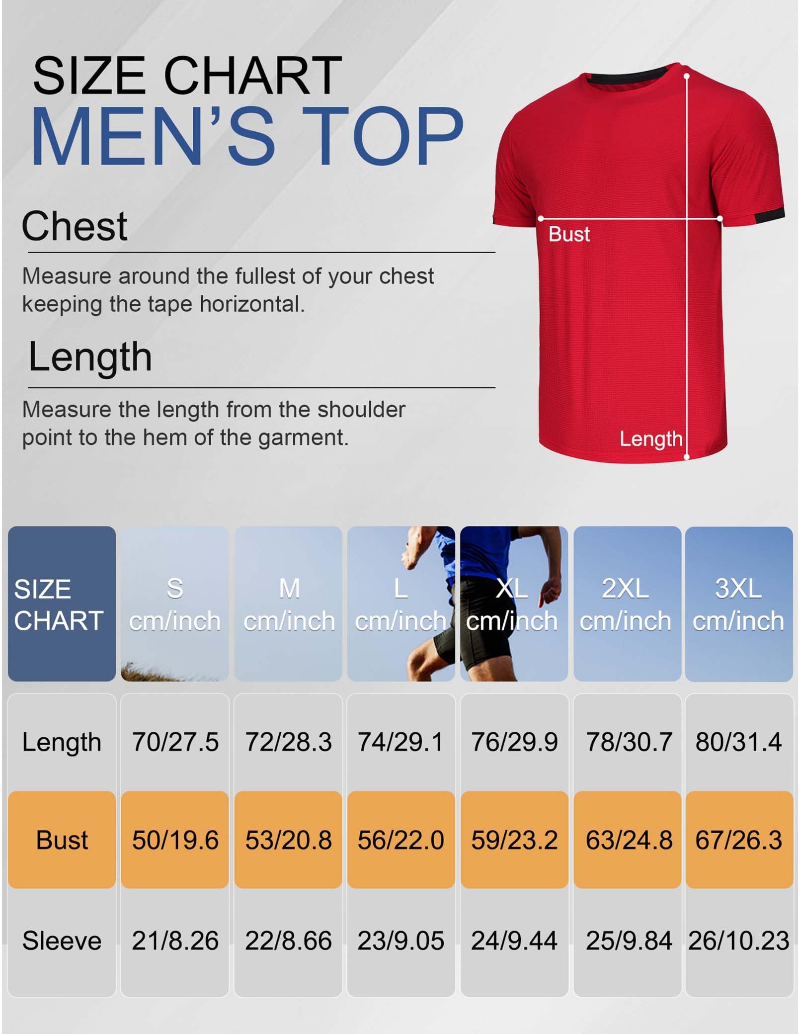 3 Pack Men's Running Shirts - Breathable Dry Fit Activewear T-Shirts for Gym, Workout & Sports | Multipack Performance Shirts for Men