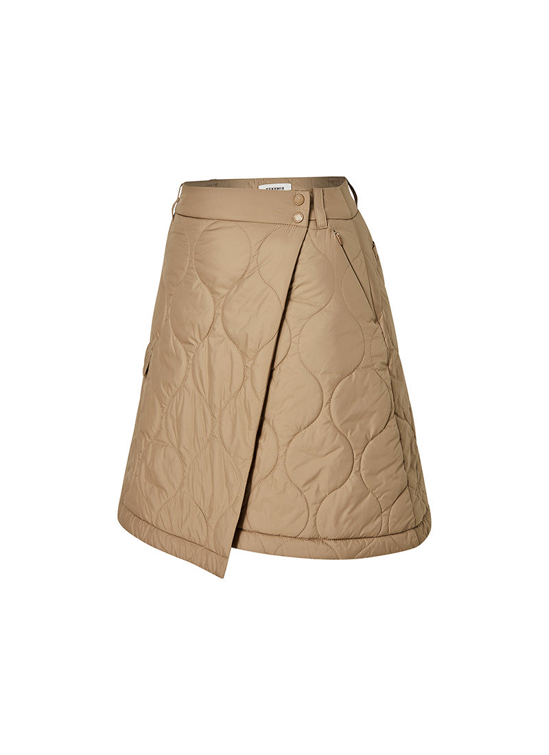 Quilted Cover Up Wrap Skirt for Women - Stylish Beachwear, Swimwear Cover Up, Summer Fashion Skirt for Vacation & Poolside Lounging