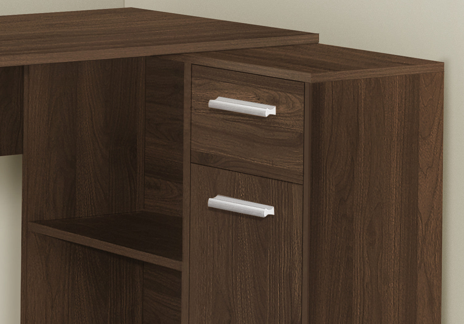 Premium Walnut Wood Velin Desk - Modern Home Office Desk for Study & Work - Perfect for Remote Work, Writing & Productivity