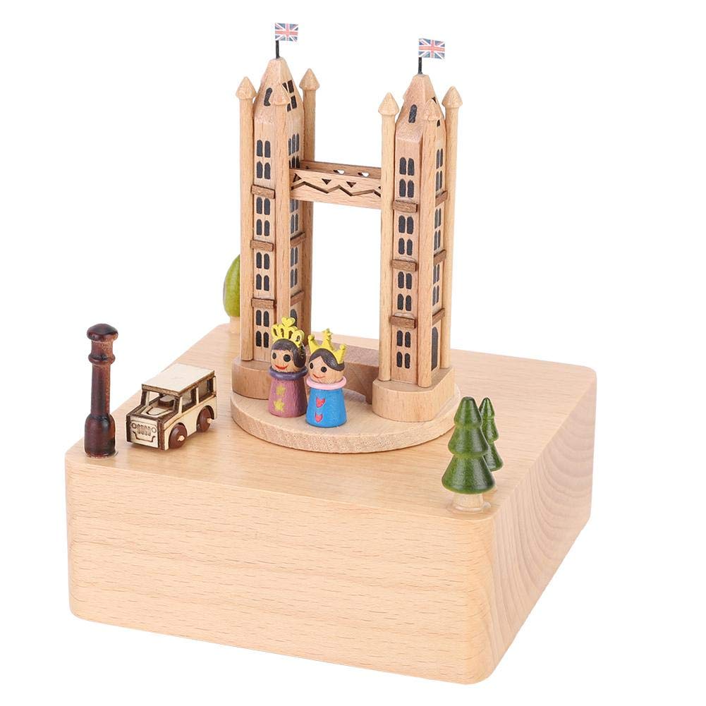 Encounter Musical Box - Handcrafted Wooden Music Box with Melodies, Perfect for Bedroom Decor, Home Ornament, Living Room Display & Birthday Gift - Ideal for Relaxation, Romantic Ambiance & Special Occasions