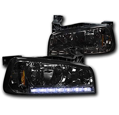 Chrome housing with smoke lens