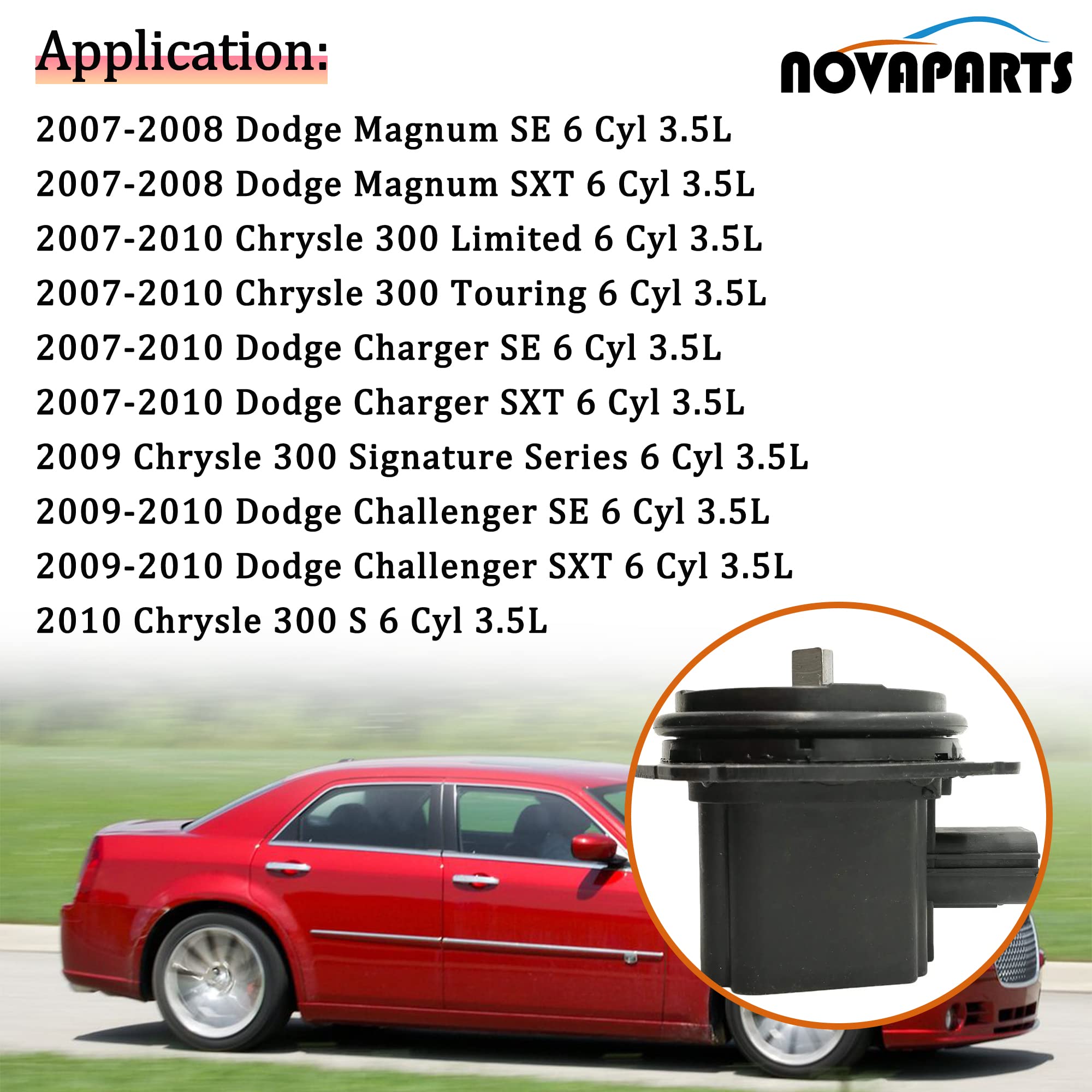 High-Performance Intake Manifold Short Runner Valve Actuator Compatible with Dodge Charger Magnum Challenger Chrysler 300 2.7L 3.5L - Replaces OEM 4593839AA 68166449AA 4593839AB 911-904 - Improves Engine Performance & Fuel Efficiency for Racing & Daily Driving