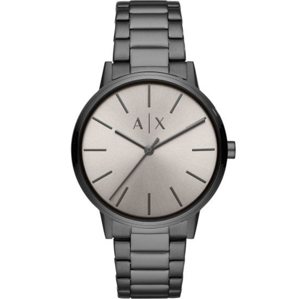 ARMANI EXCHANGE AX2722 Men's Stainless Steel Watch with Gray Dial - Stylish & Durable Timepiece for Business, Casual & Everyday Wear