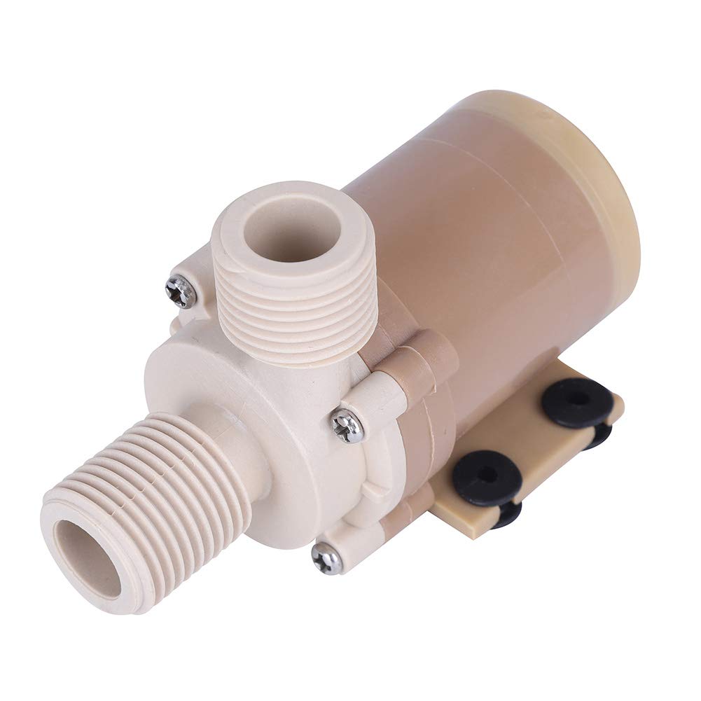 Yosoo 12V DC Solar Hot Water Circulation Pump - Brushless Motor, Low Noise (3M/5M) for Home, RV & Off-Grid Solar Systems | Efficient & Quiet Water Pumping Solution