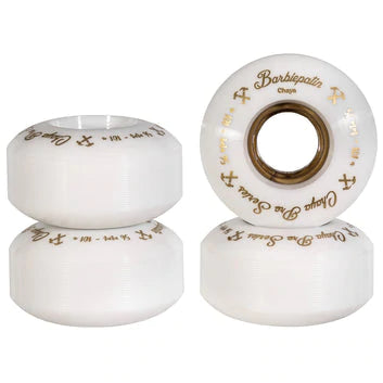 Chaya Barbie Lu Pro 56mm Roller Skate Wheels - 4 Pack Set for Artistic Skating & Indoor Rink Performance
