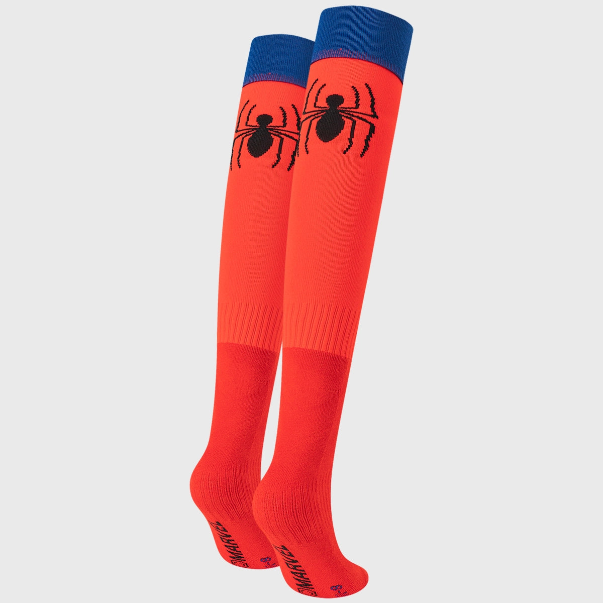 Classic Blue Spider-Man Rugby Socks for Men - Superhero Themed Athletic Socks for Sports, Cosplay & Everyday Wear