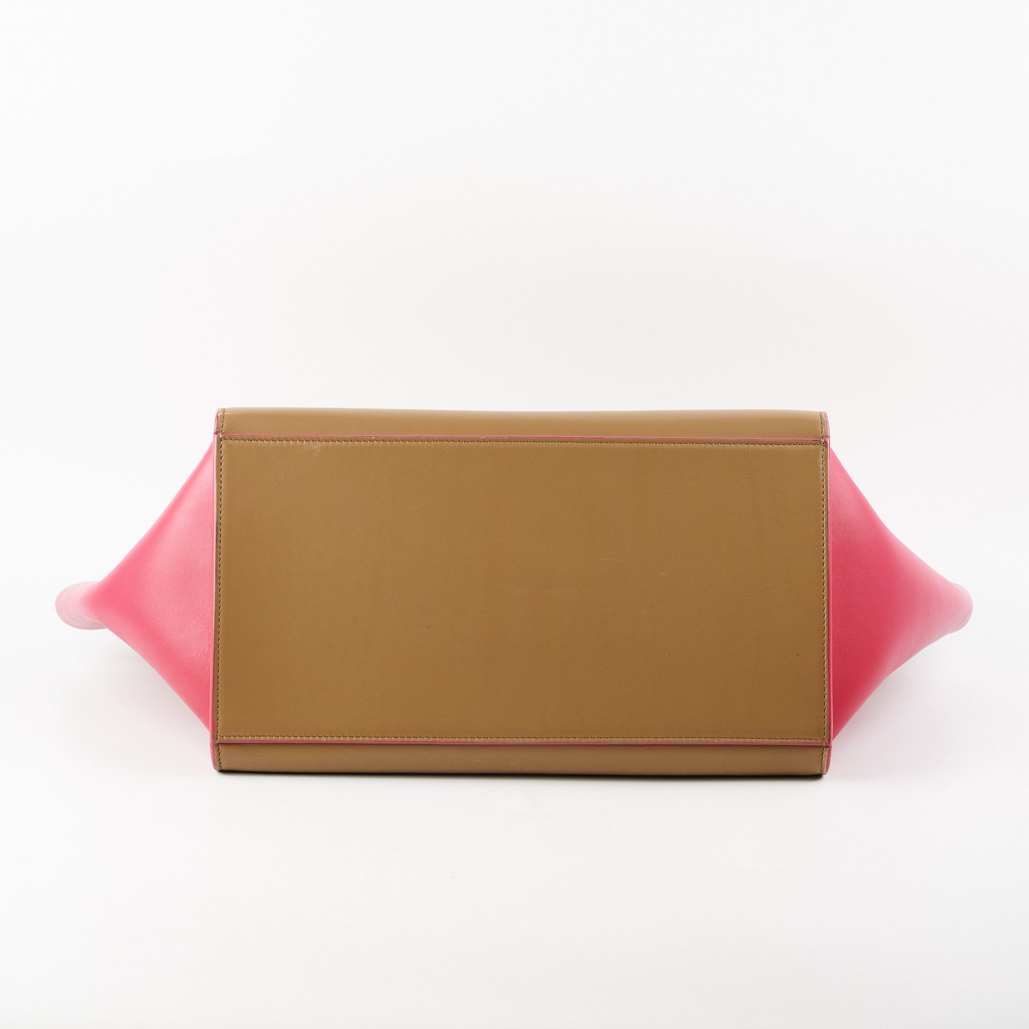 Celine Trapeze Medium Handbag in Green & Pink - Elegant Crossbody Bag for Women, Perfect for Work, Travel & Everyday Use