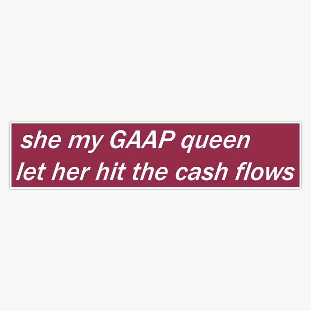Gaap Queen Bumper Sticker - 5