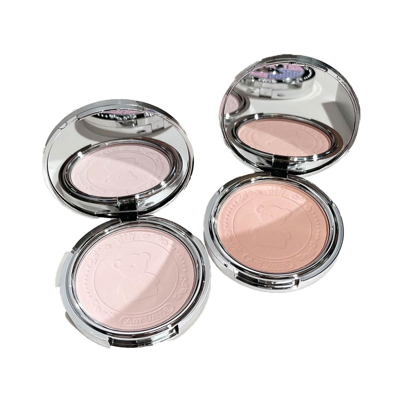 ART VALUE Bear Knight Soft Focus Powder - Matte Finishing & Oil Control Face Powder for Flawless Makeup | Perfect for Daily Wear & Photo Shoots