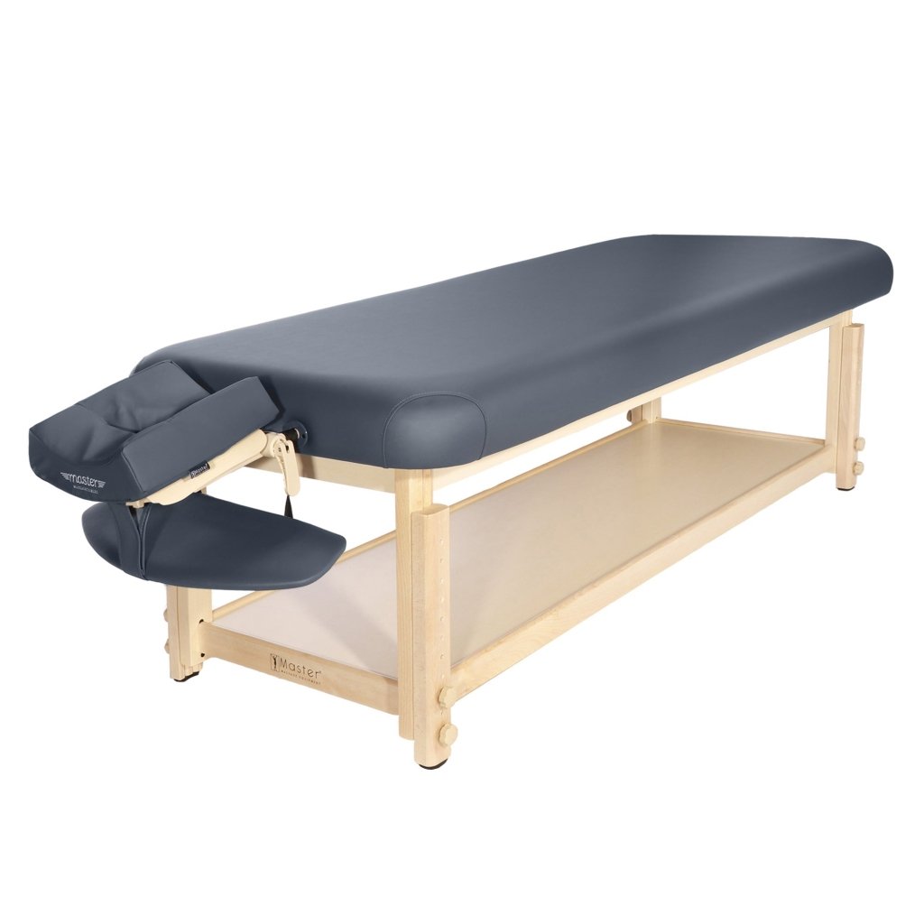 Premium 30-inch LAGUNA Professional Massage Table with Adjustable Headrest & Ambient Lighting System - Perfect for Spa, Chiropractic Clinics & Home Relaxation Therapy