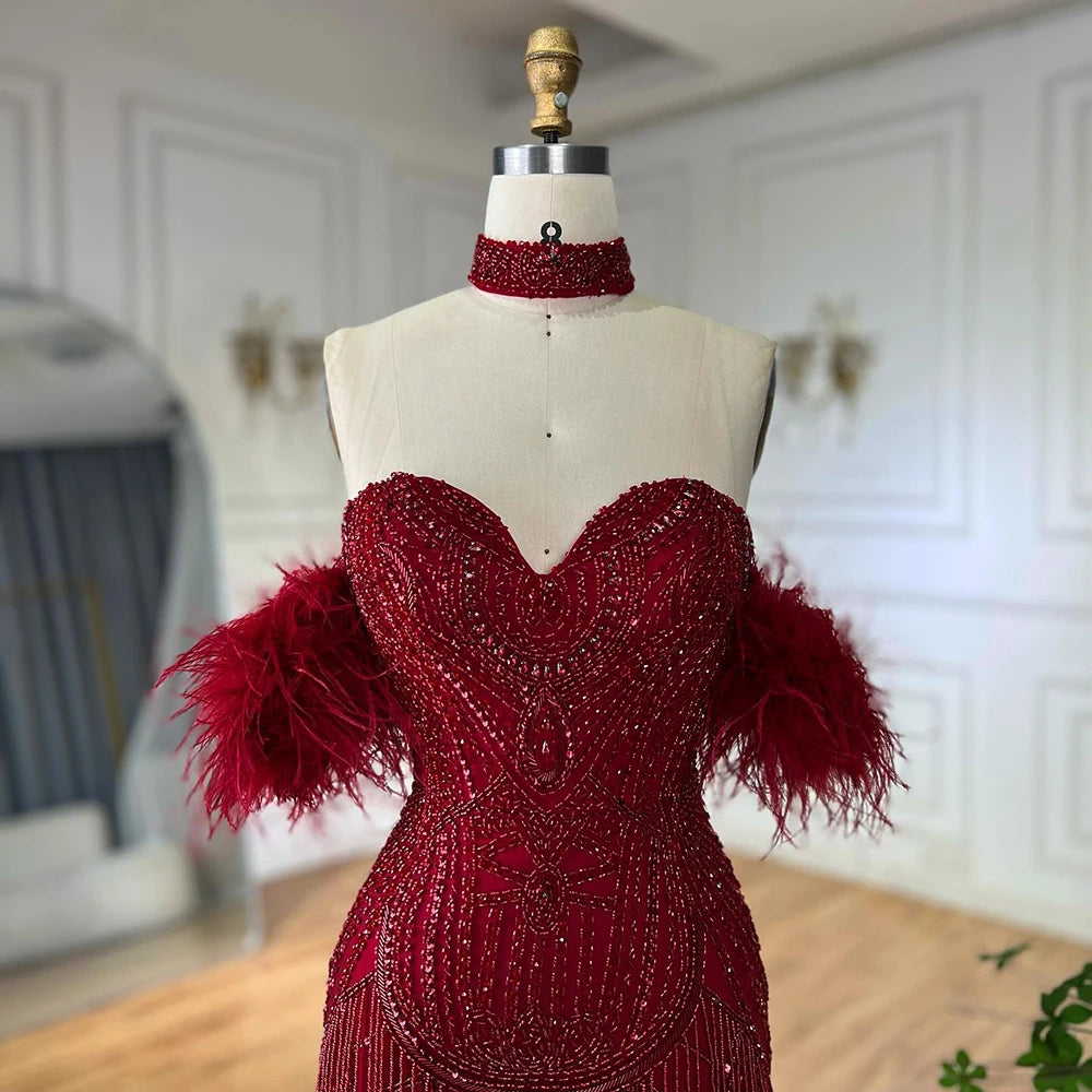 Elegant Silver Mermaid Evening Dress with Beaded Tassels - Sexy Split Open Back Party Gown for Women | Perfect for Prom, Cocktail Parties & Special Occasions