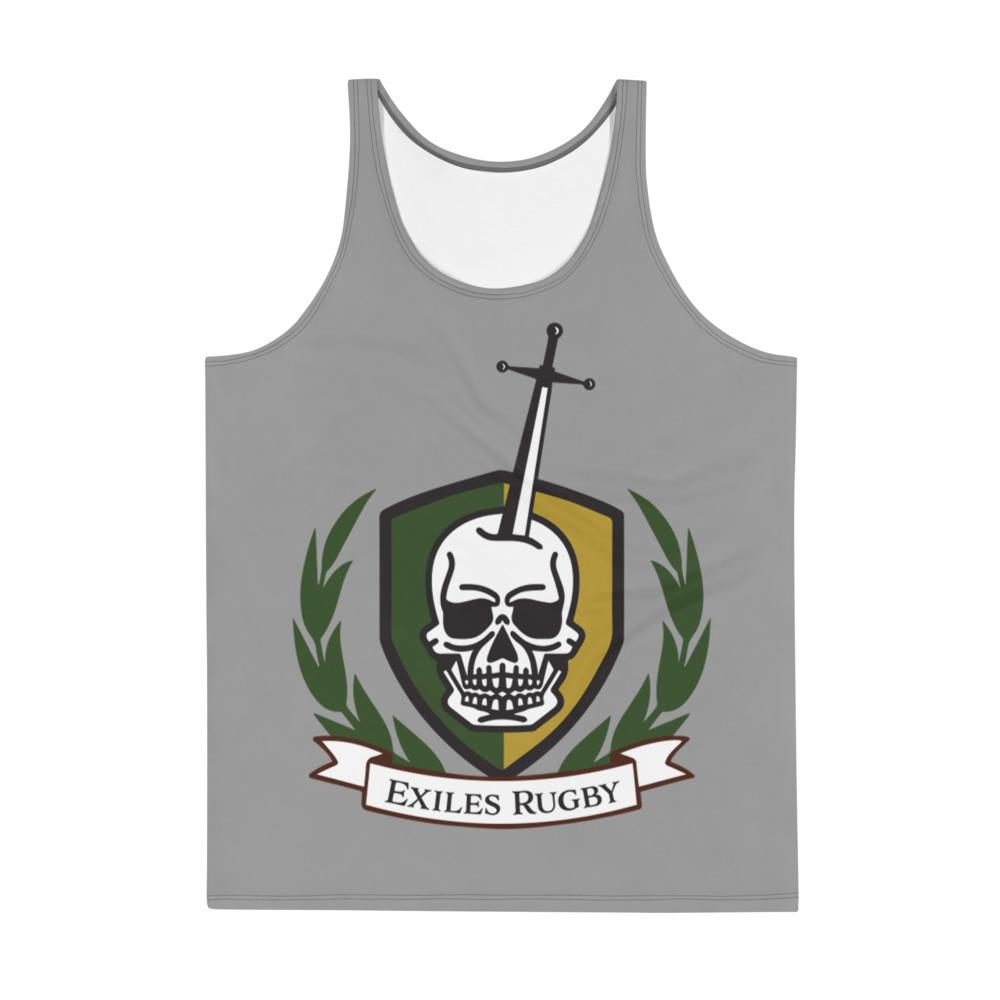 Exiles RFC Lightweight Tank Top for Men - Breathable Quick-Dry Athletic Shirt for Rugby, Gym & Casual Wear