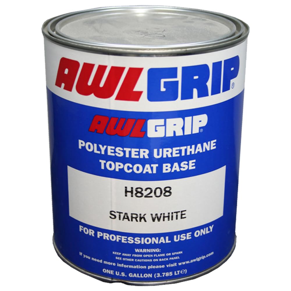 Awlgrip Premium Polyester Urethane Top Coat - 1 Gallon Stark White (LF) - Marine & Automotive Protective Finish for Boats, Cars & Industrial Equipment