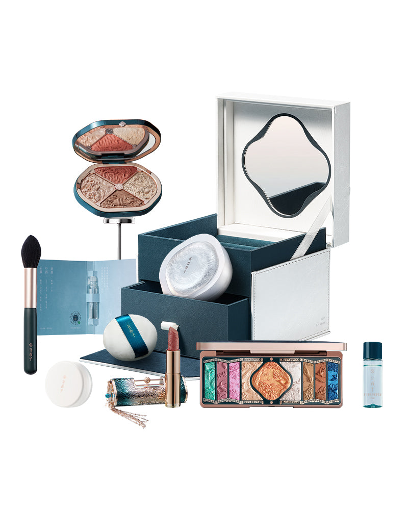 Color Obsession Set - Vibrant Makeup Palette & Brushes for Professional Beauty Looks | Perfect for Daily Use, Parties, and Special Occasions