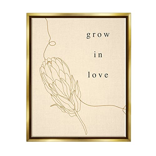 Gold Floater Framed