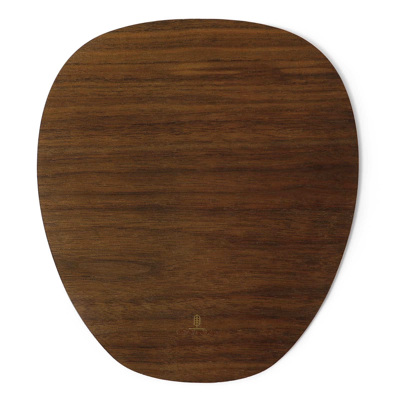 Premium Walnut Wood Gaming Mouse Pad - 9.4