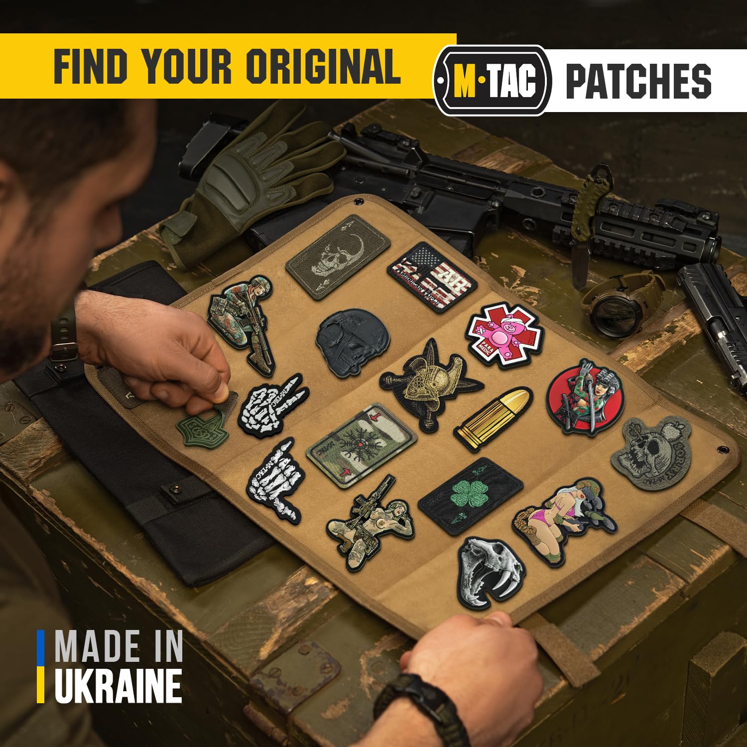 M-Tac 3D PVC Tactical Operator Skull Morale Patches - Hook & Loop Fastener for Military Vest, Backpacks, Hats - Black Tactical Military Patch for Outdoor, Airsoft, Hunting & Tactical Gear Customization