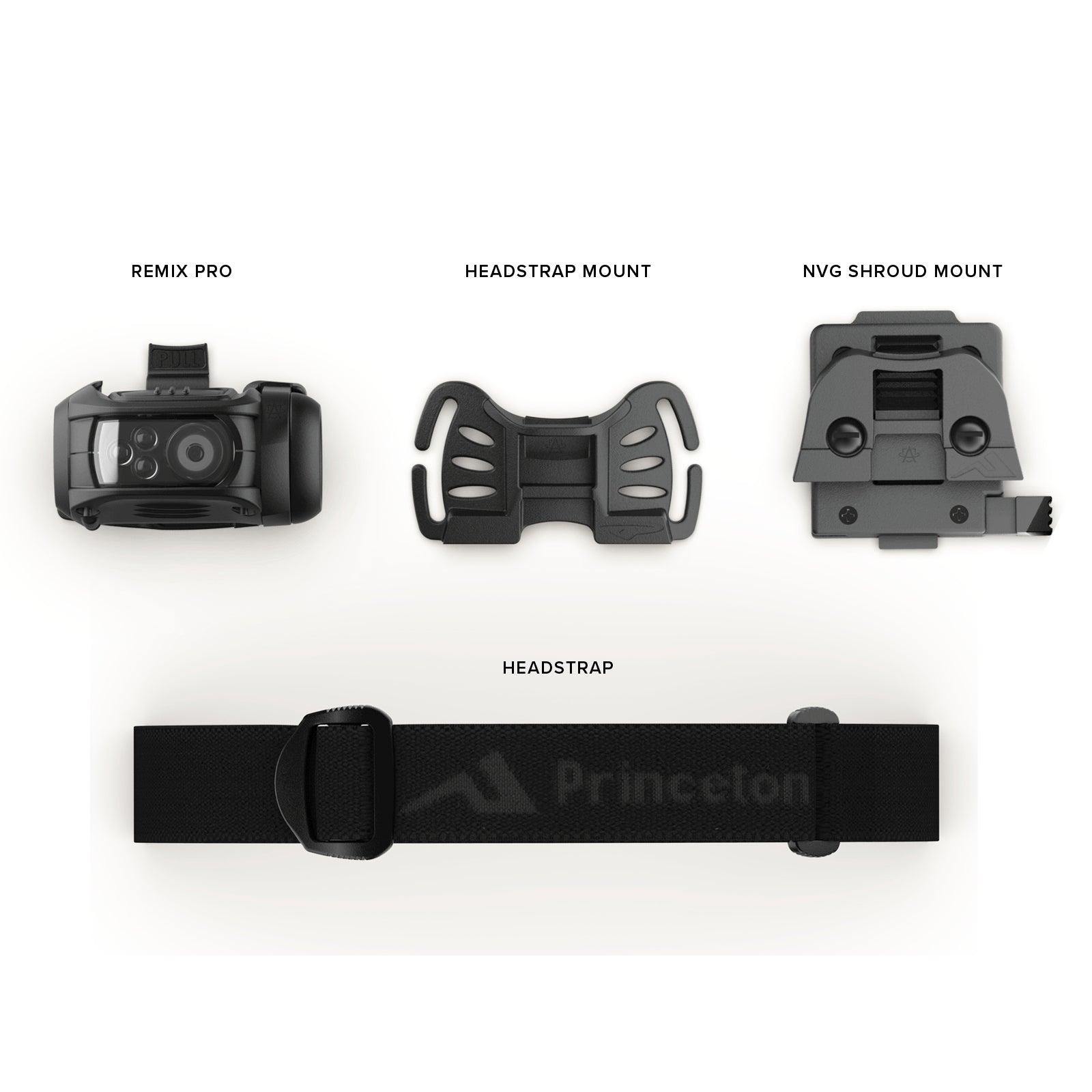 Princeton Tec Remix Pro MPLS Headlamp - 300 Lumens LED Light, 17-Hour Runtime - Perfect for Camping, Hiking, Running & Outdoor Adventures