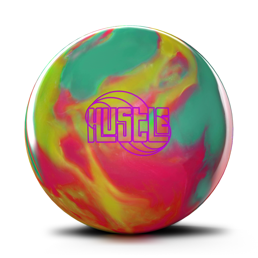 Roto Grip Hustle Glow Bowling Ball - High Performance Reactive Resin for Strikes & Spares | Perfect for League Play & Tournament Competition