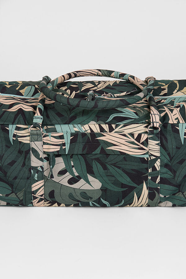 GOTS Certified Organic Cotton Yoga Bag - Eco-Friendly Yoga Equipment Storage for Studio & Travel - Perfect for Yoga Mats, Blocks, and Accessories