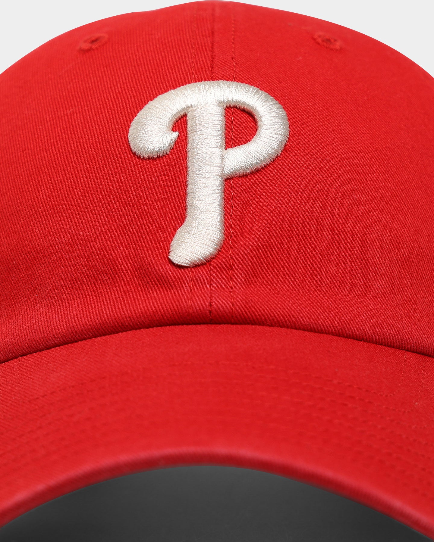 47 Brand Philadelphia Phillies 'Red Chili' Adjustable Strapback Hat - Red/Natural - Perfect for Baseball Games, Casual Wear & Fan Gear