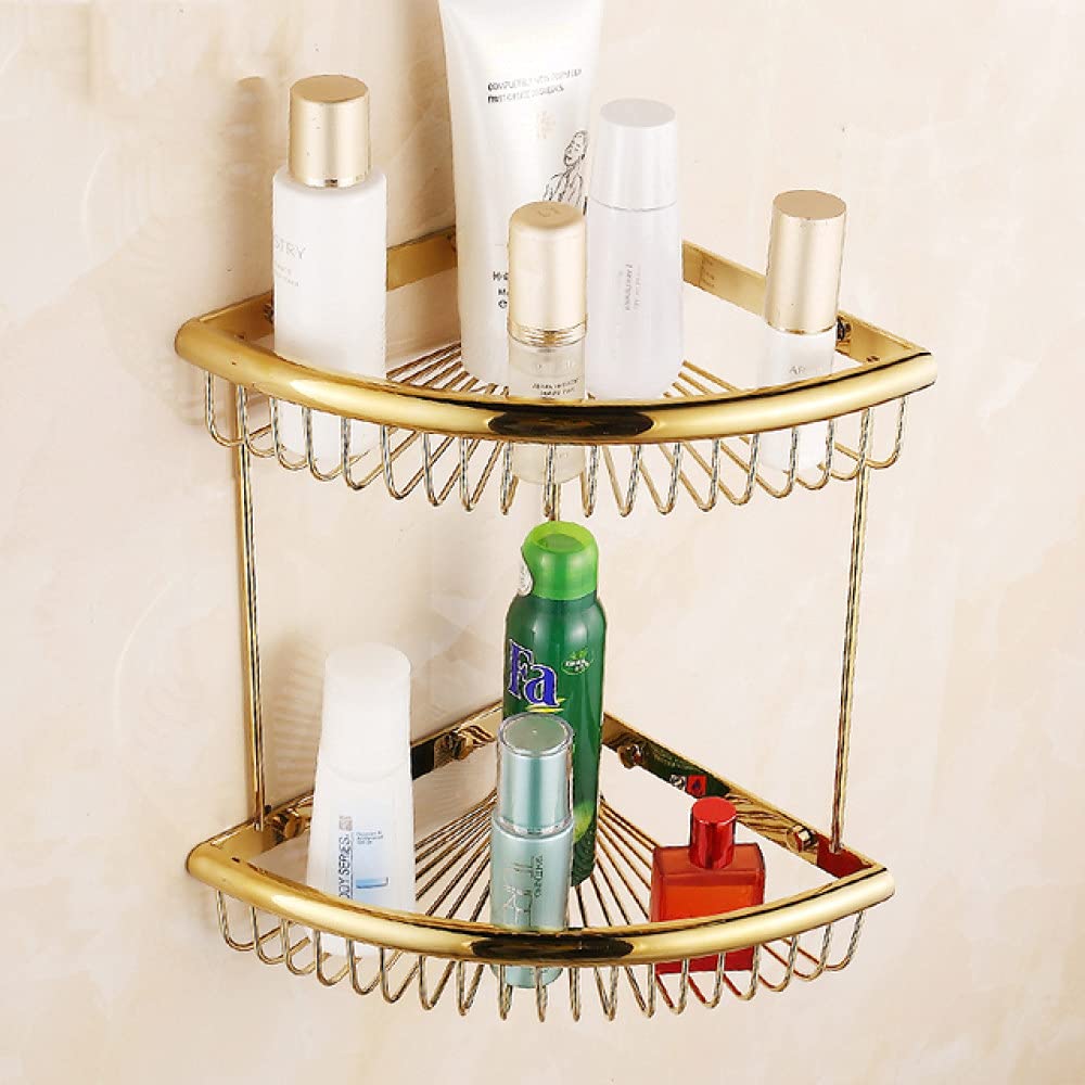 Premium Bathroom Hardware Set - Towel Rack, Shelf, Cup Holder, Hook, Toilet Brush, Paper Holder & Soap Dish - Space-Saving Triangle Design for Modern Bathrooms, Powder Rooms & Small Spaces