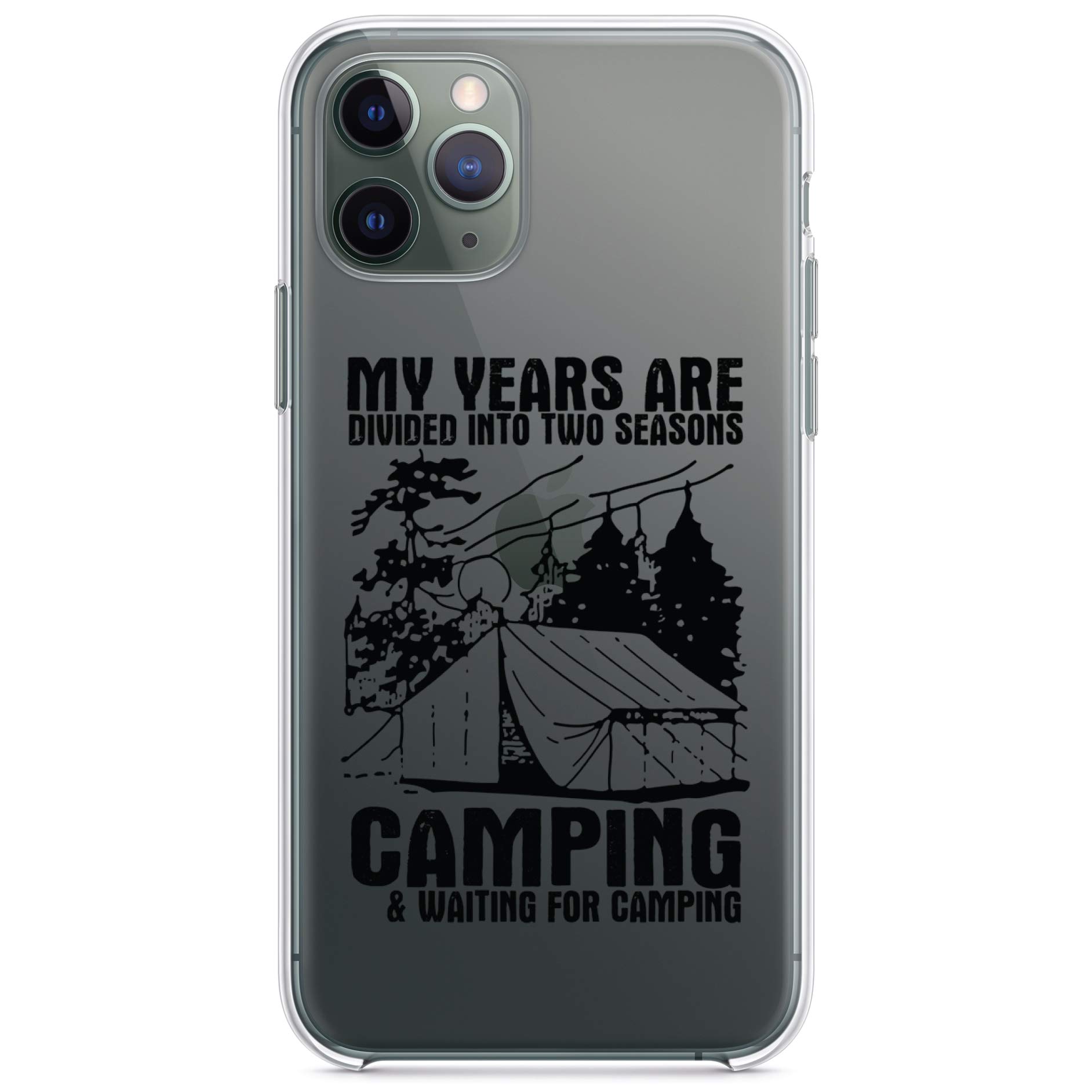 DistinctInk Clear Shockproof Hybrid Case for iPhone 13 Pro MAX (6.7 Inch) - Durable TPU Bumper & Acrylic Back with Tempered Glass Screen Protector - Perfect for Outdoor Activities, Camping, Hiking & Daily Use